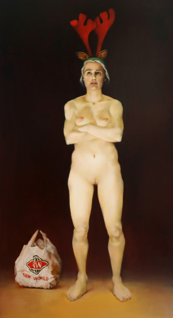 Diana, 1525mm x 835mm (60” x 33”), oil on canvas, 2008