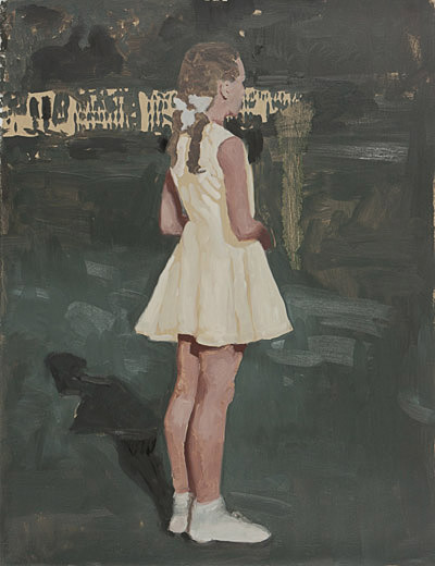 Elizabeth, 645mm x 495mm, oil on paper, 2011