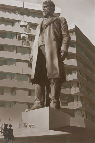 Park-royal-building-richard-seddon-statue
