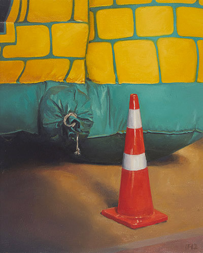Castle, 255mm x 205mm, oil on canvas, 2011